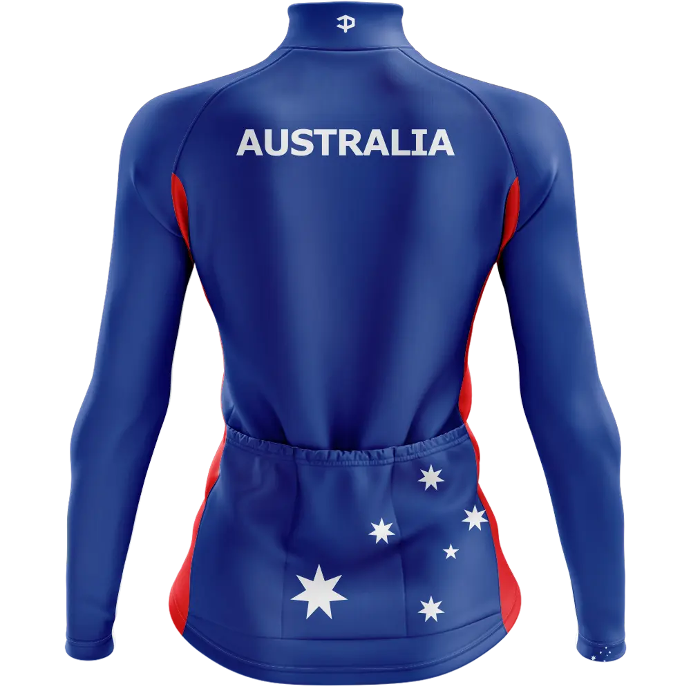 Australia Elite Long Sleeve Cycling Jersey
