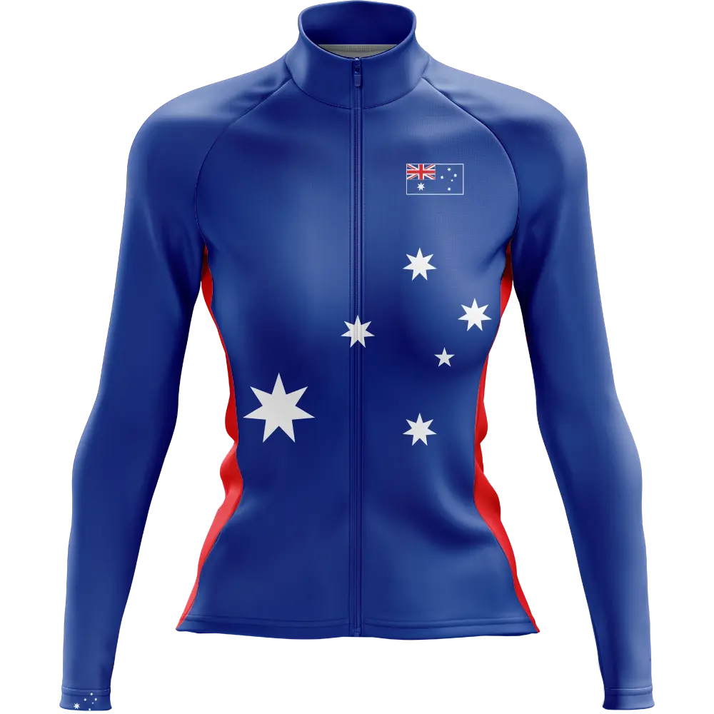Australia Elite Long Sleeve Cycling Jersey