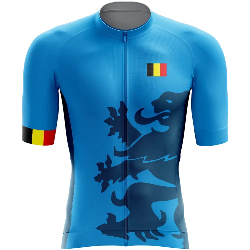 Belgium Elite Short Sleeve Cycling Jersey