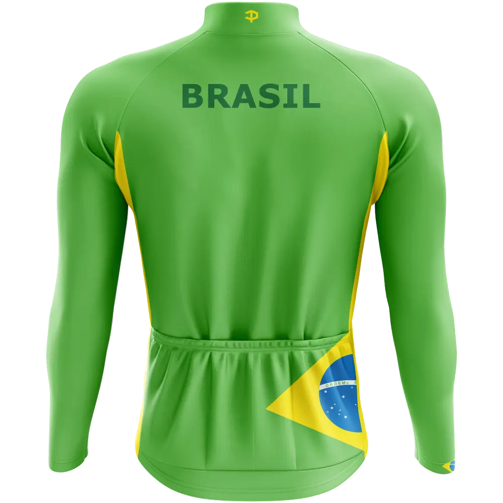 Brazil Elite Long Sleeve Cycling Jersey