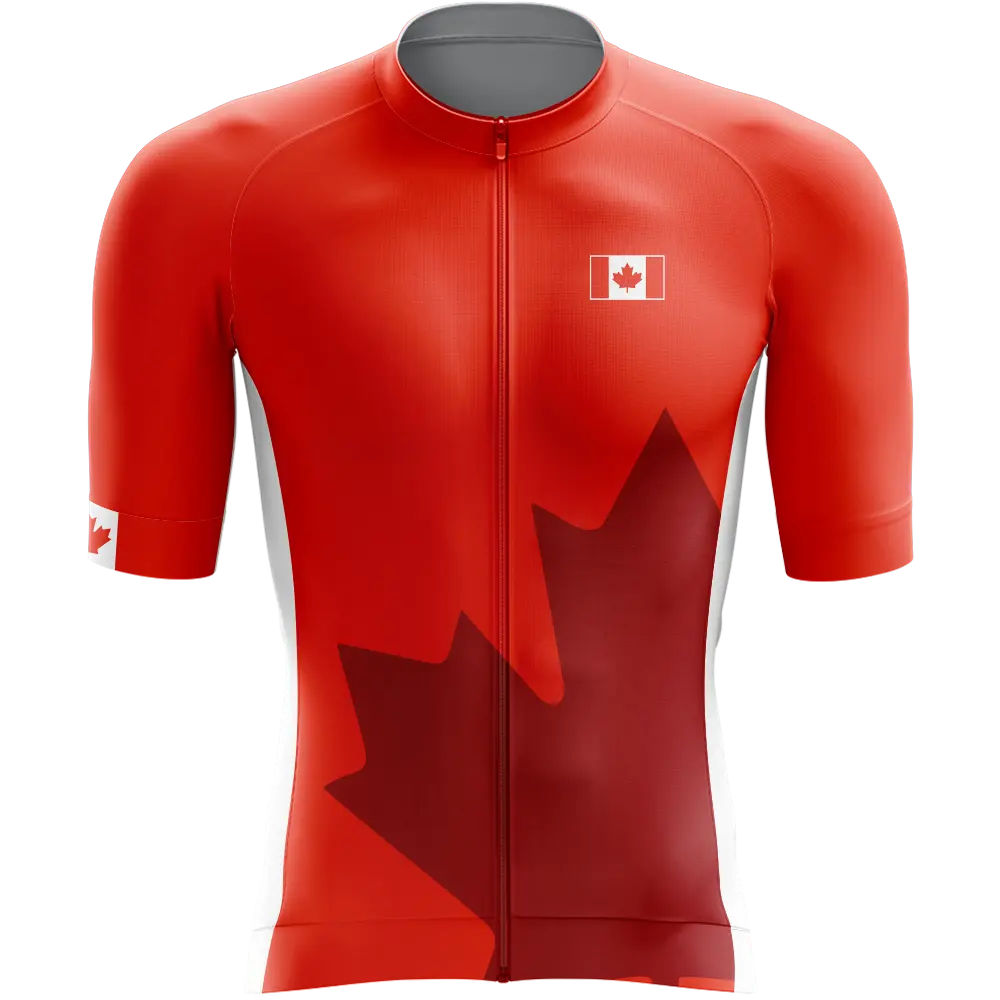 Canada Elite Short Sleeve Cycling Jersey