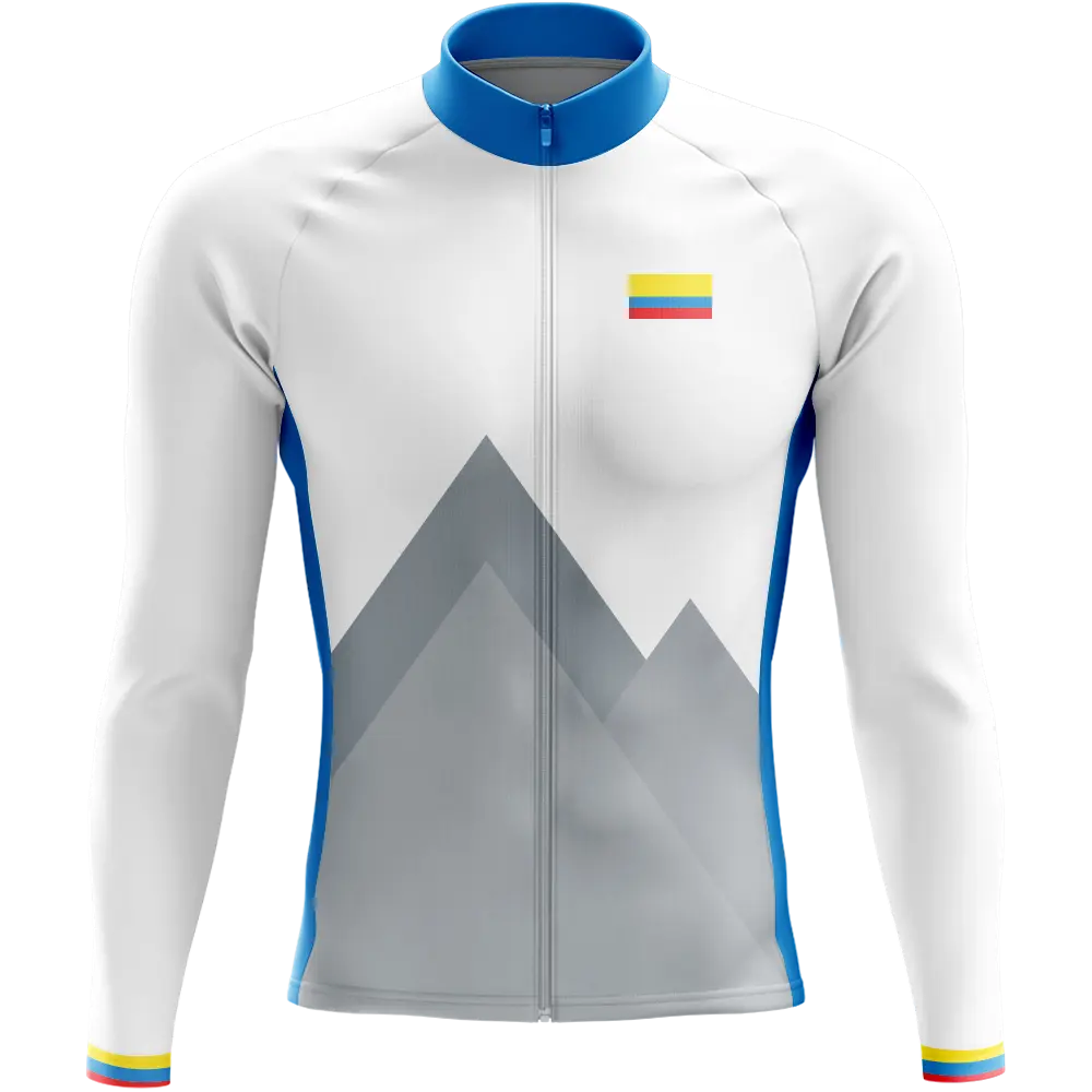 Colombia Elite Long Sleeve Cycling Jersey