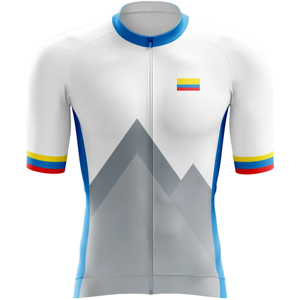 Colombia Elite Short Sleeve Cycling Jersey