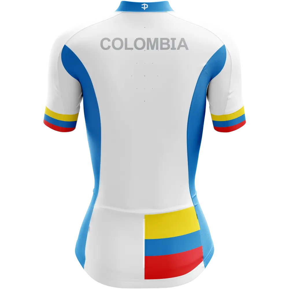 Colombia Elite Short Sleeve Cycling Jersey