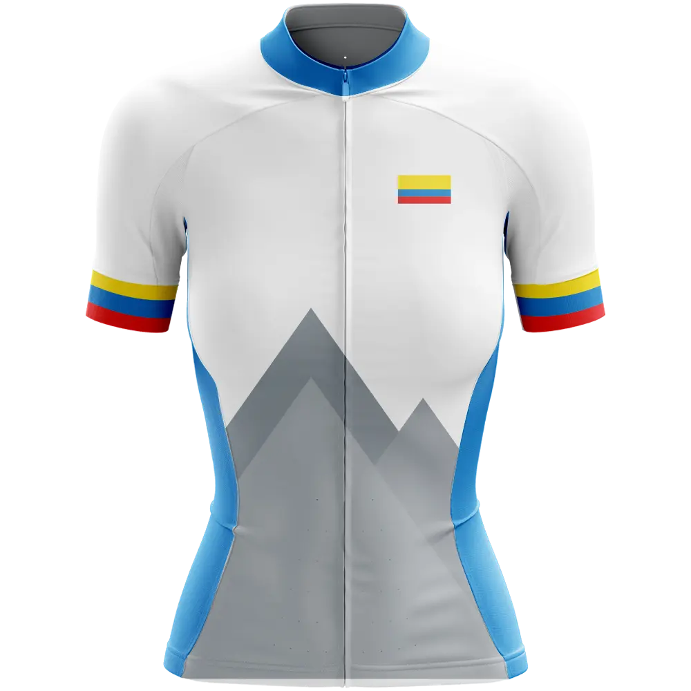 Colombia Elite Short Sleeve Cycling Jersey