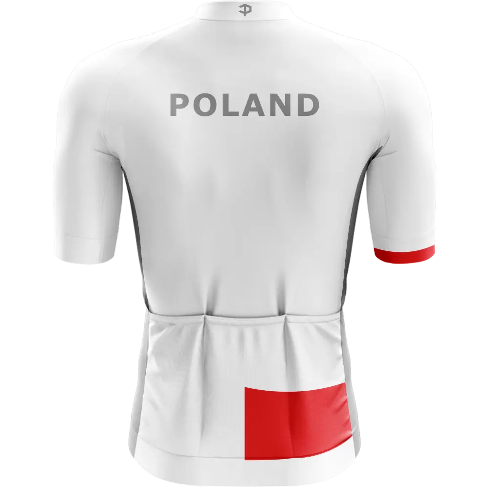 Poland Elite Short Sleeve Cycling Jersey
