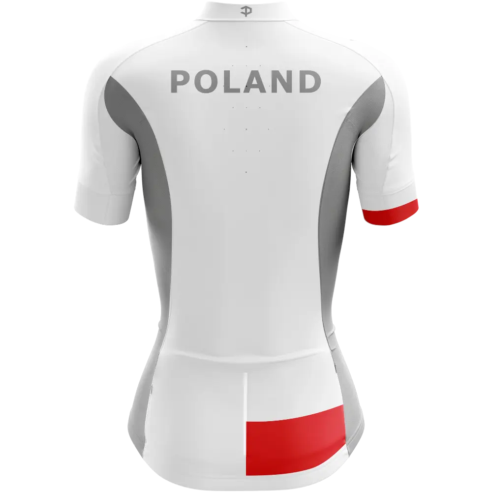 Poland Elite Short Sleeve Cycling Jersey