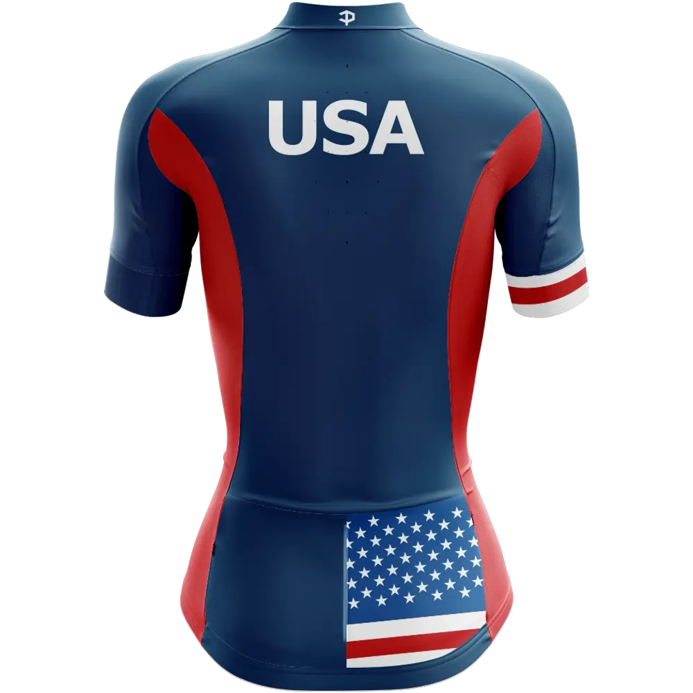USA Elite Short Sleeve Cycling Jersey