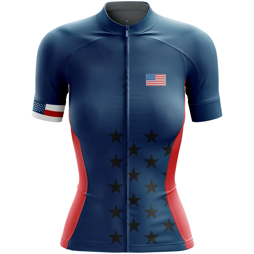 USA Elite Short Sleeve Cycling Jersey
