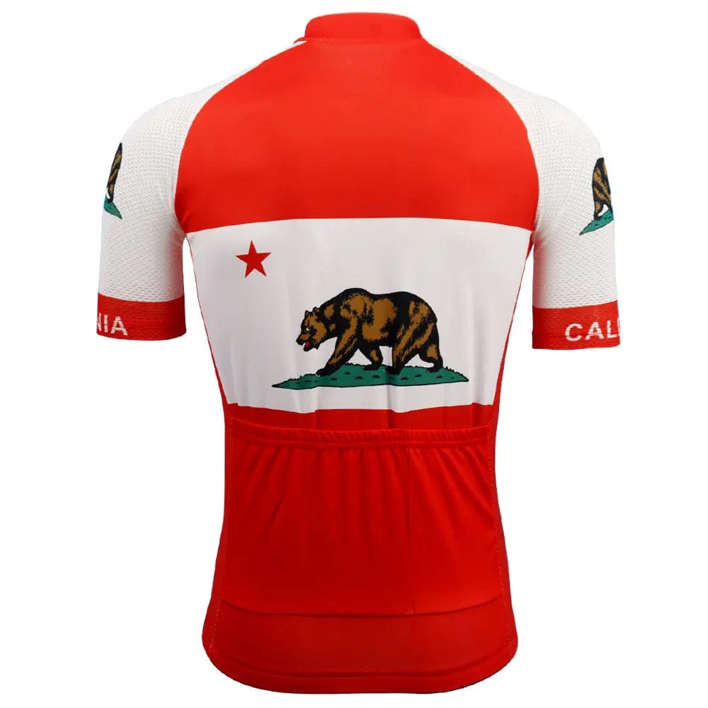 California Republic V4 Short Sleeve Cycling Jersey