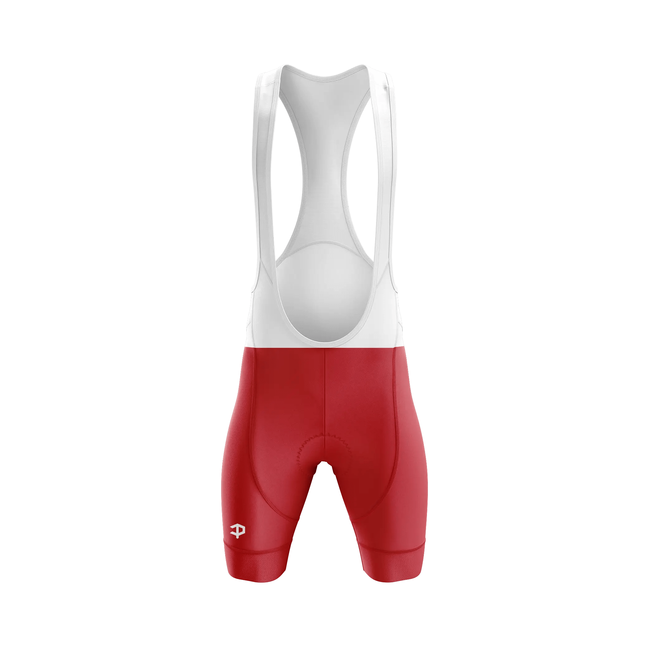 Men s Signature Red Bib Shorts Pedal Clothing