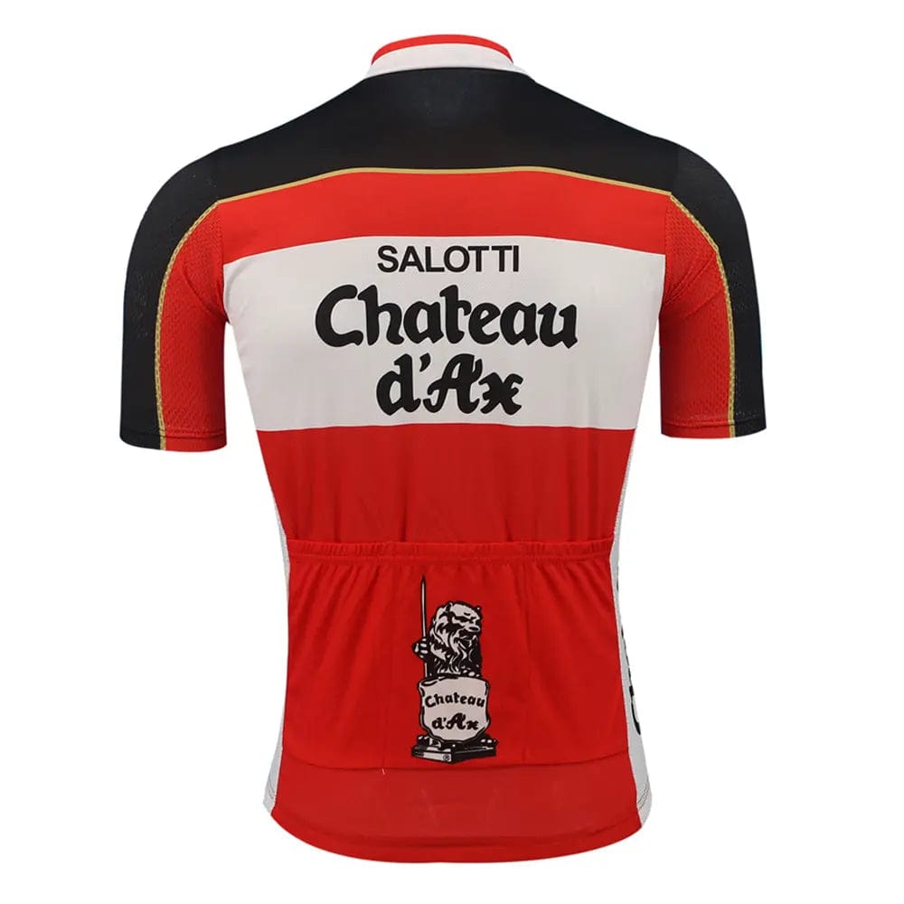 Chateau D'ax Retro Short Sleeve Cycling Jersey