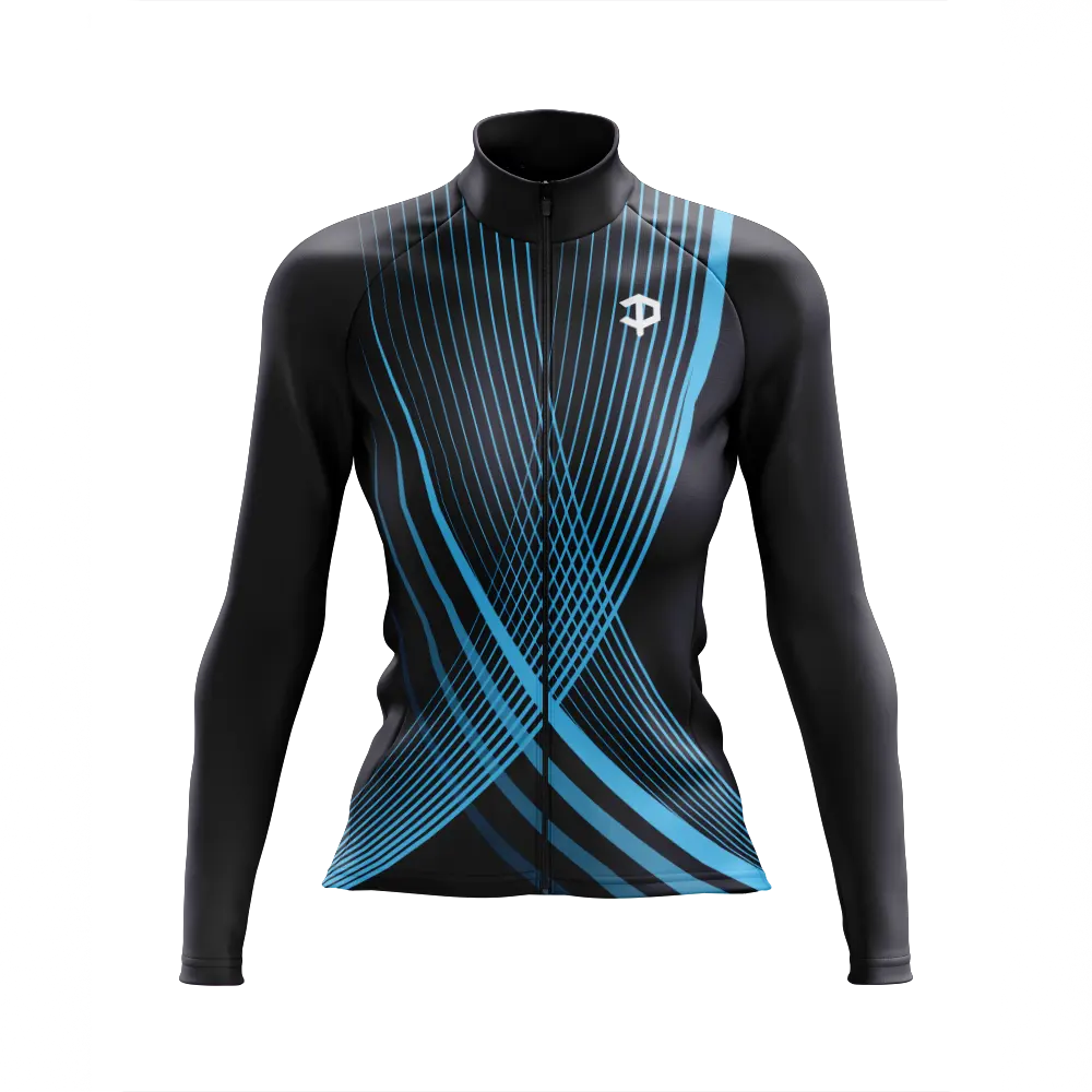 Women's Pusher V1 Long Sleeve Cycling Jersey