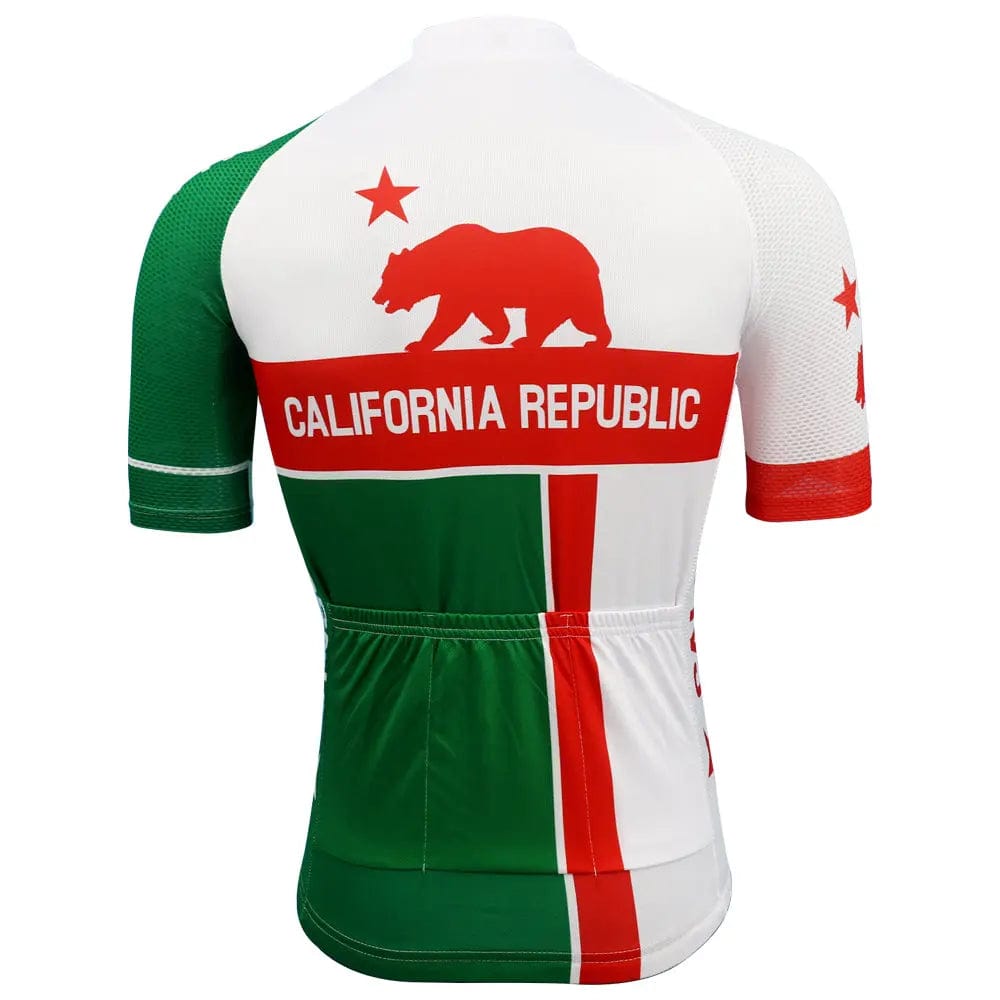 California Republic V5 Short Sleeve Cycling Jersey