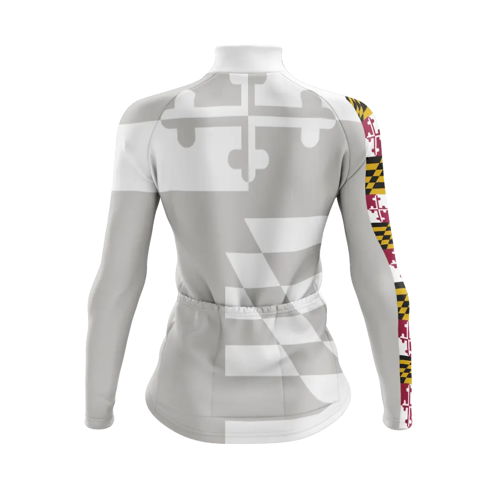 Women's Maryland Long Sleeve Cycling Jersey