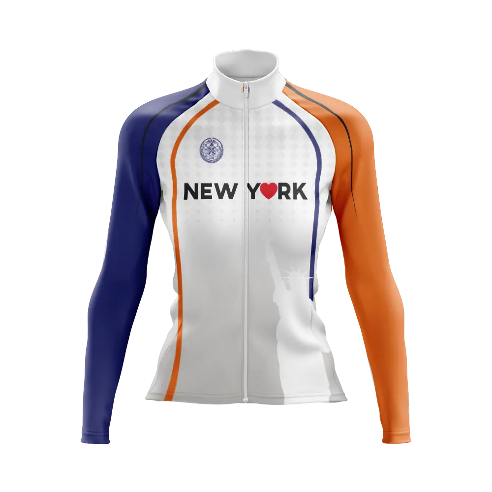 Women's New York Long Sleeve Cycling Jersey
