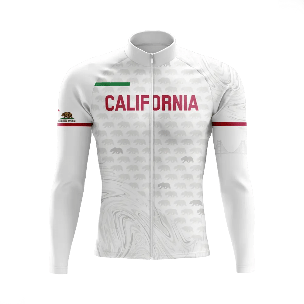 Men's California Long Sleeve Cycling Jersey