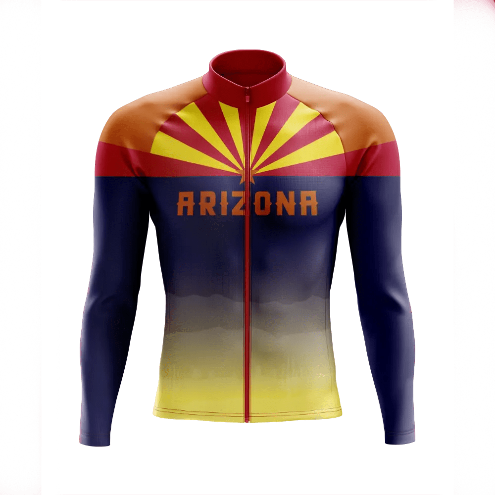 Men's Arizona Long Sleeve Cycling Jersey