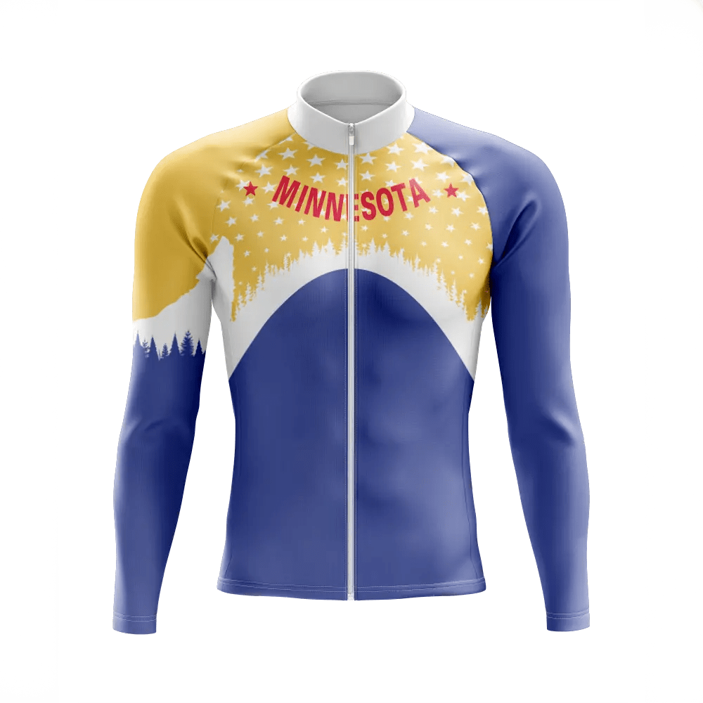 Men's Minnesota Long Sleeve Cycling Jersey