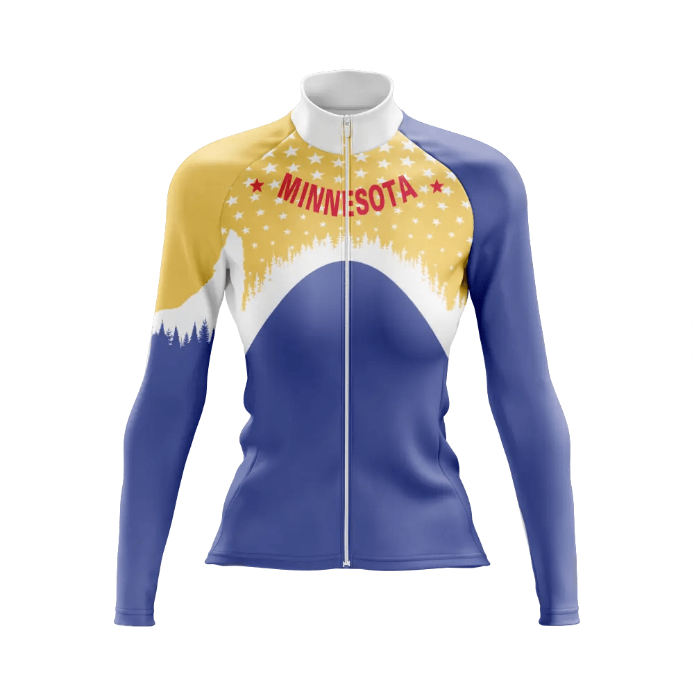 Women's Minnesota Long Sleeve Cycling Jersey