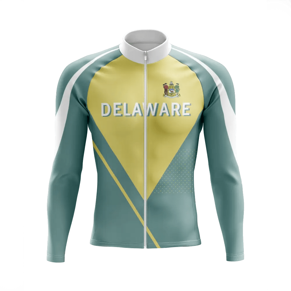 Men's Delaware Long Sleeve Cycling Jersey