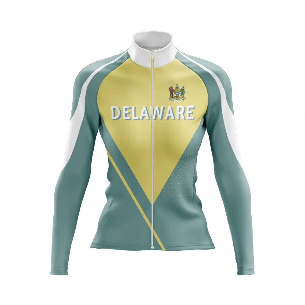 Women's Delaware Long Sleeve Cycling Jersey