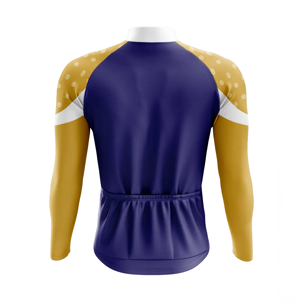 Men's Massachusetts Long Sleeve Cycling Jersey