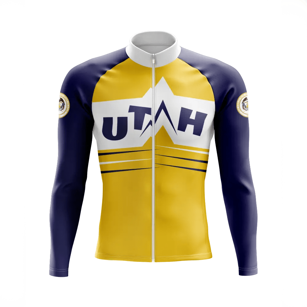 Men's Utah Long Sleeve Cycling Jersey