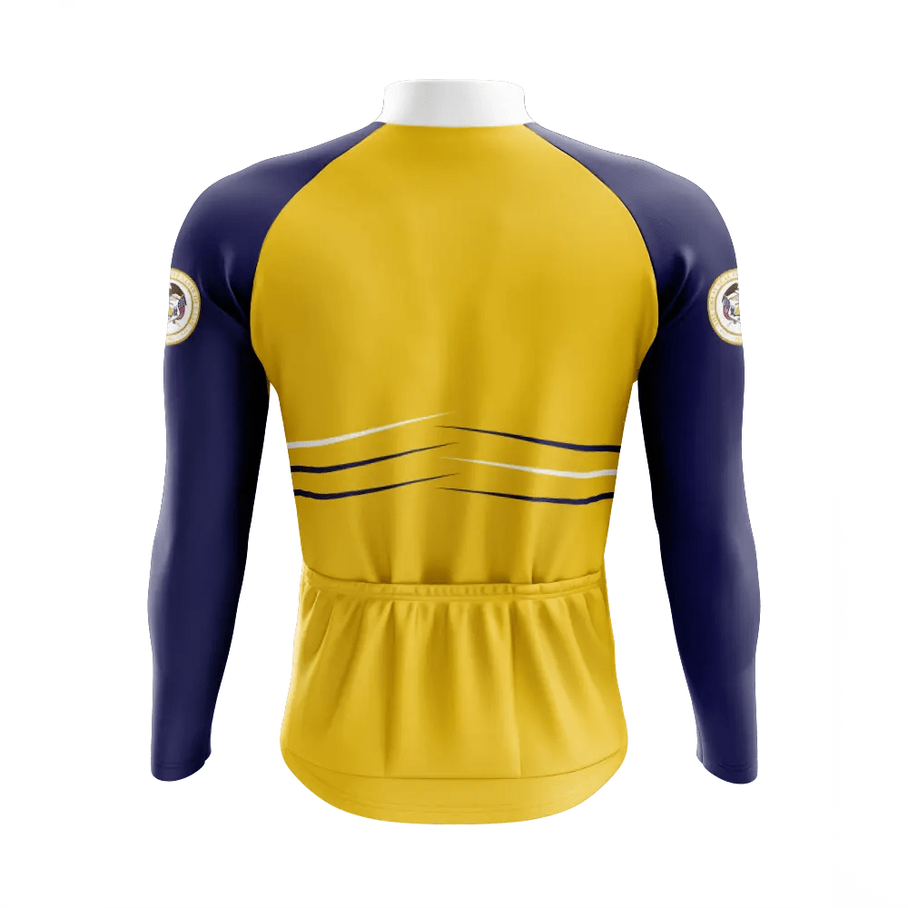 Men's Utah Long Sleeve Cycling Jersey