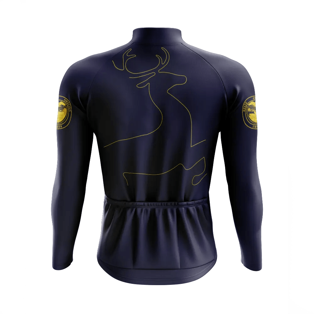 Men's Oregon Long Sleeve Cycling Jersey