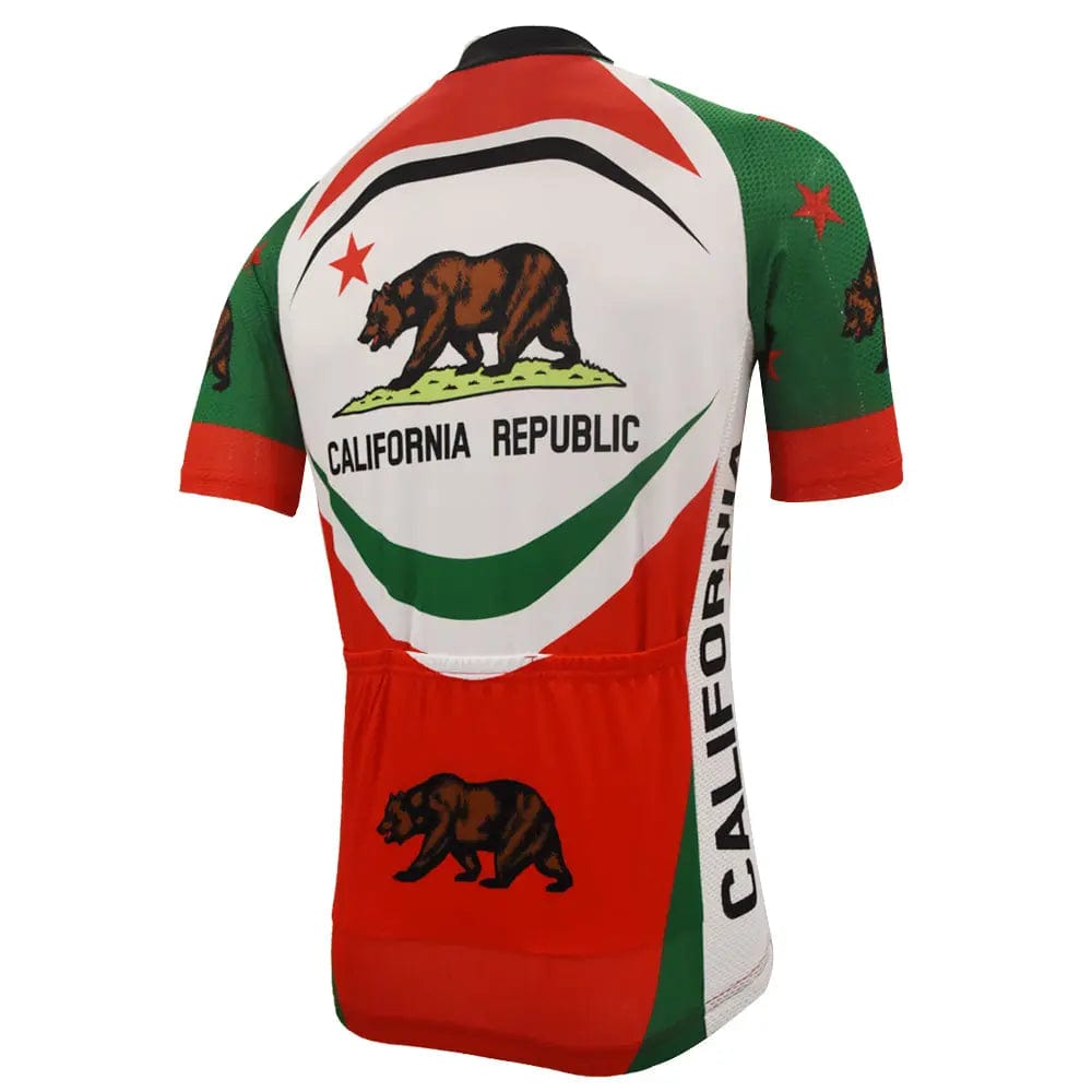 California Republic V3 Short Sleeve Cycling Jersey