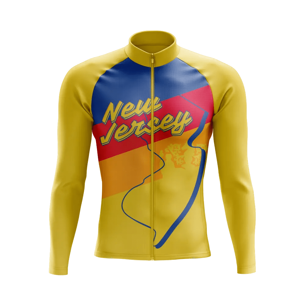 Men's New Jersey Long Sleeve Cycling Jersey