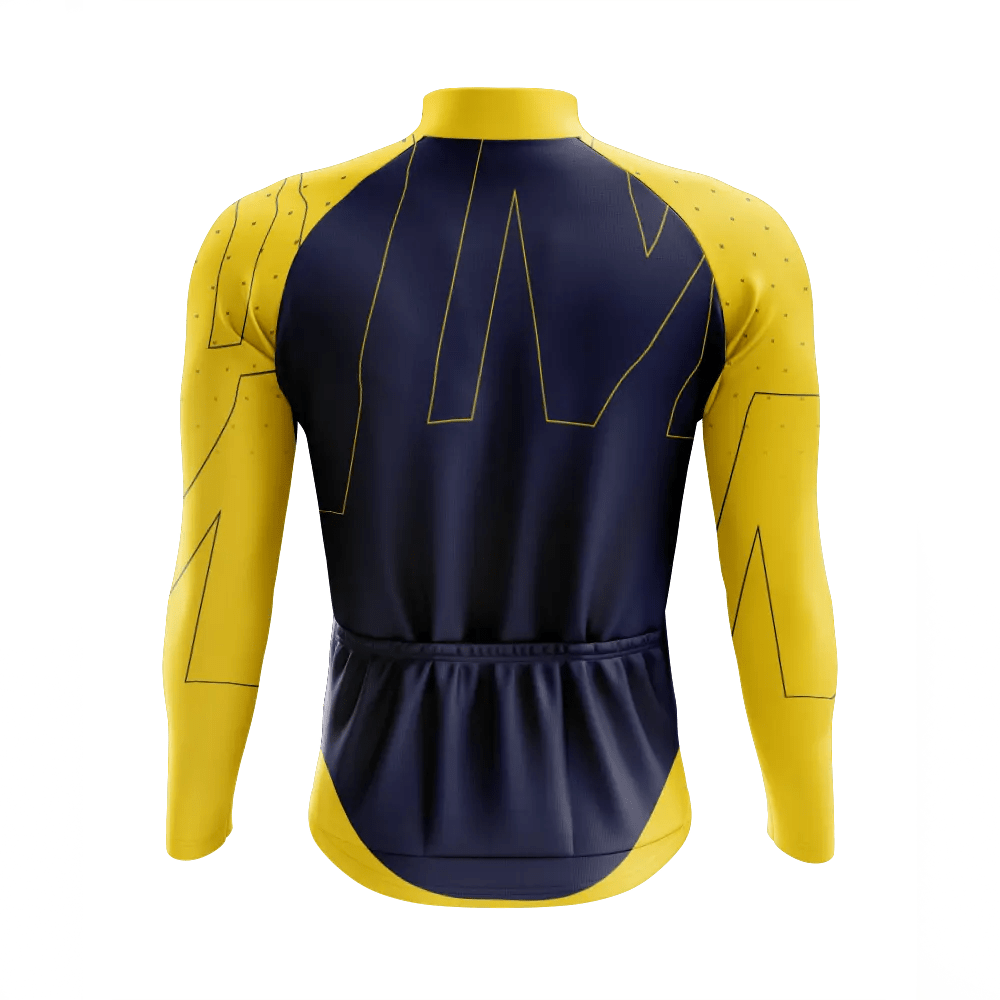 Men's Michigan Long Sleeve Cycling Jersey