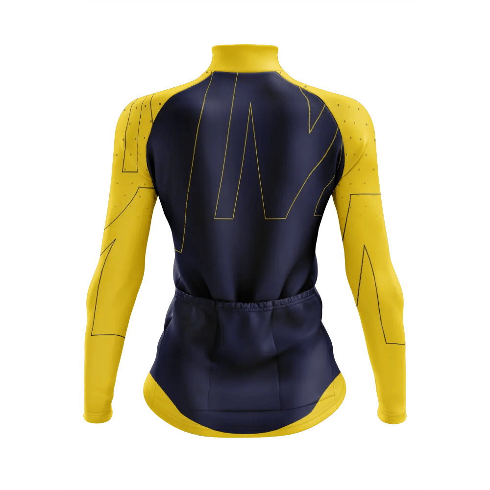 Women's Michigan Long Sleeve Cycling Jersey