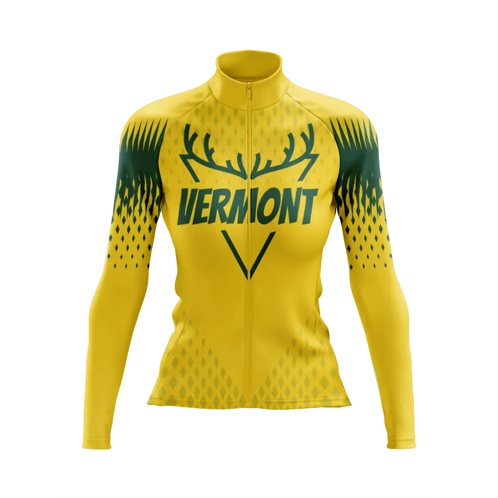 Women's Vermont Long Sleeve Cycling Jersey