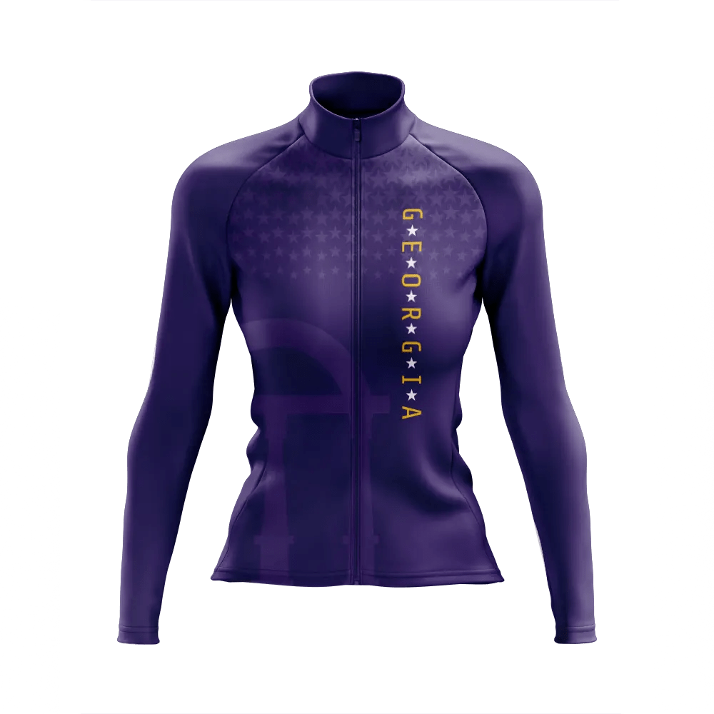 Women's Georgia Long Sleeve Cycling Jersey