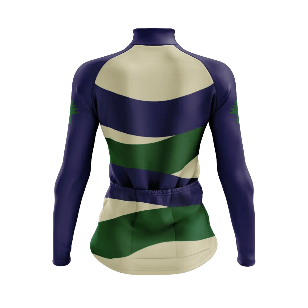 Women's Maine Long Sleeve Cycling Jersey