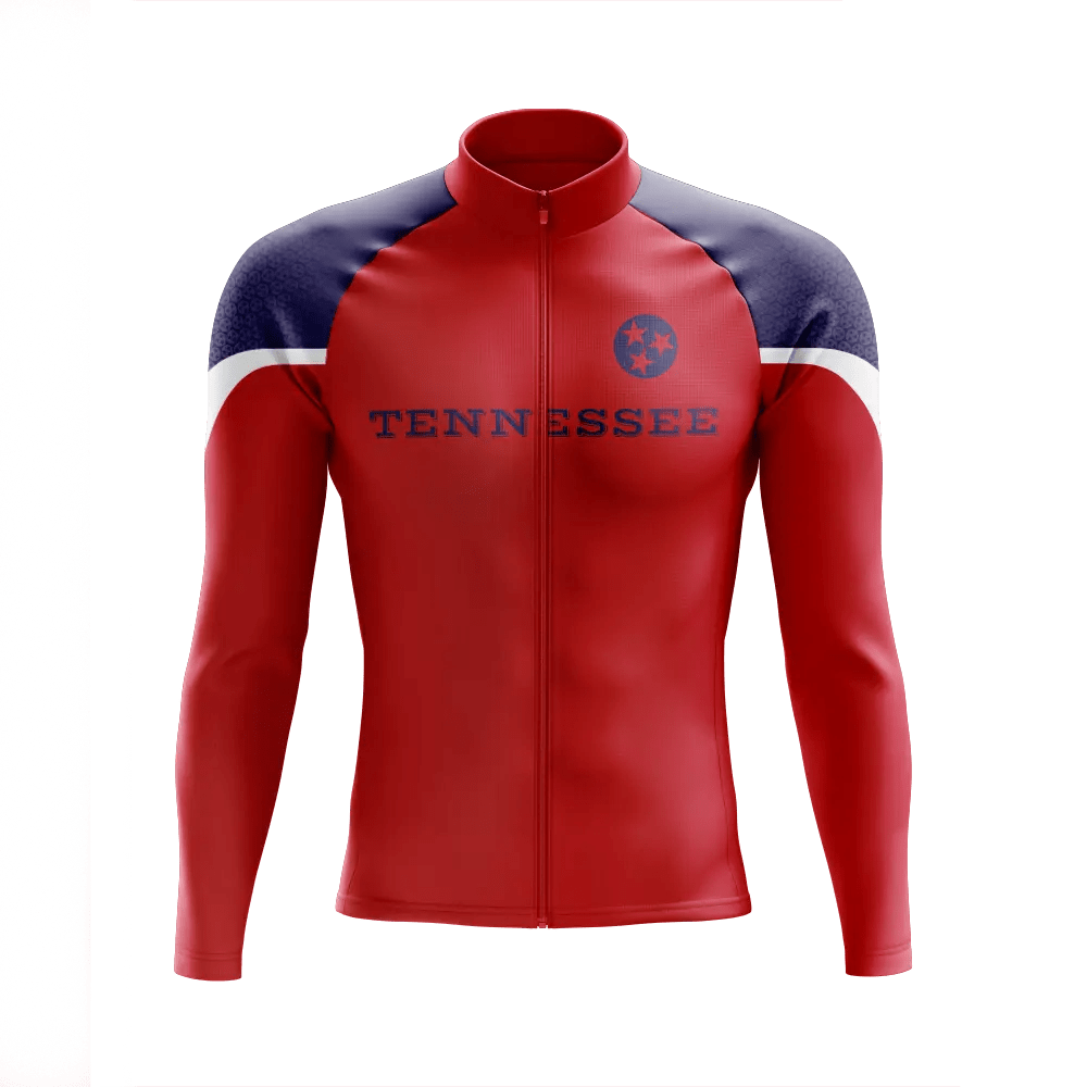 Men's Tennessee Long Sleeve Cycling Jersey