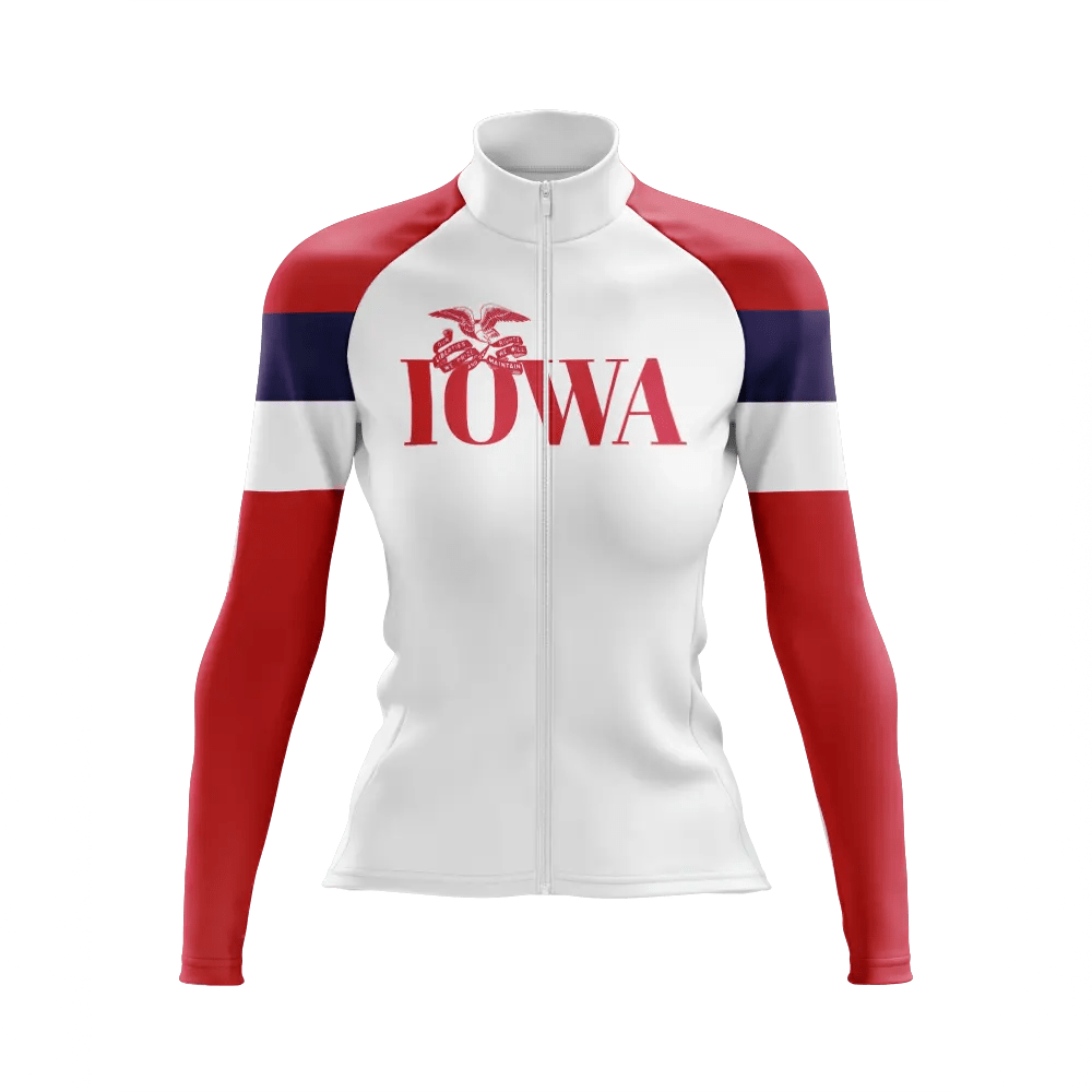 Women's Iowa Long Sleeve Cycling Jersey