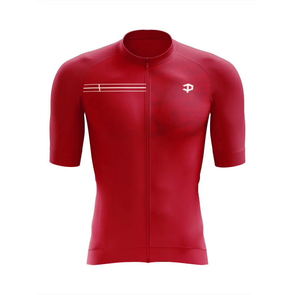 Men's Denmark Short Sleeve Cycling Jersey Pedal Clothing
