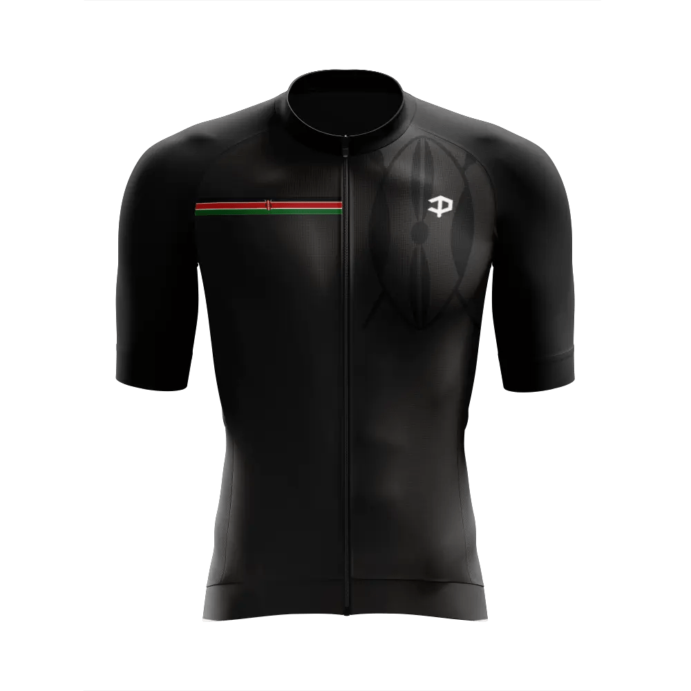 Men's Kenya Short Sleeve Cycling Jersey