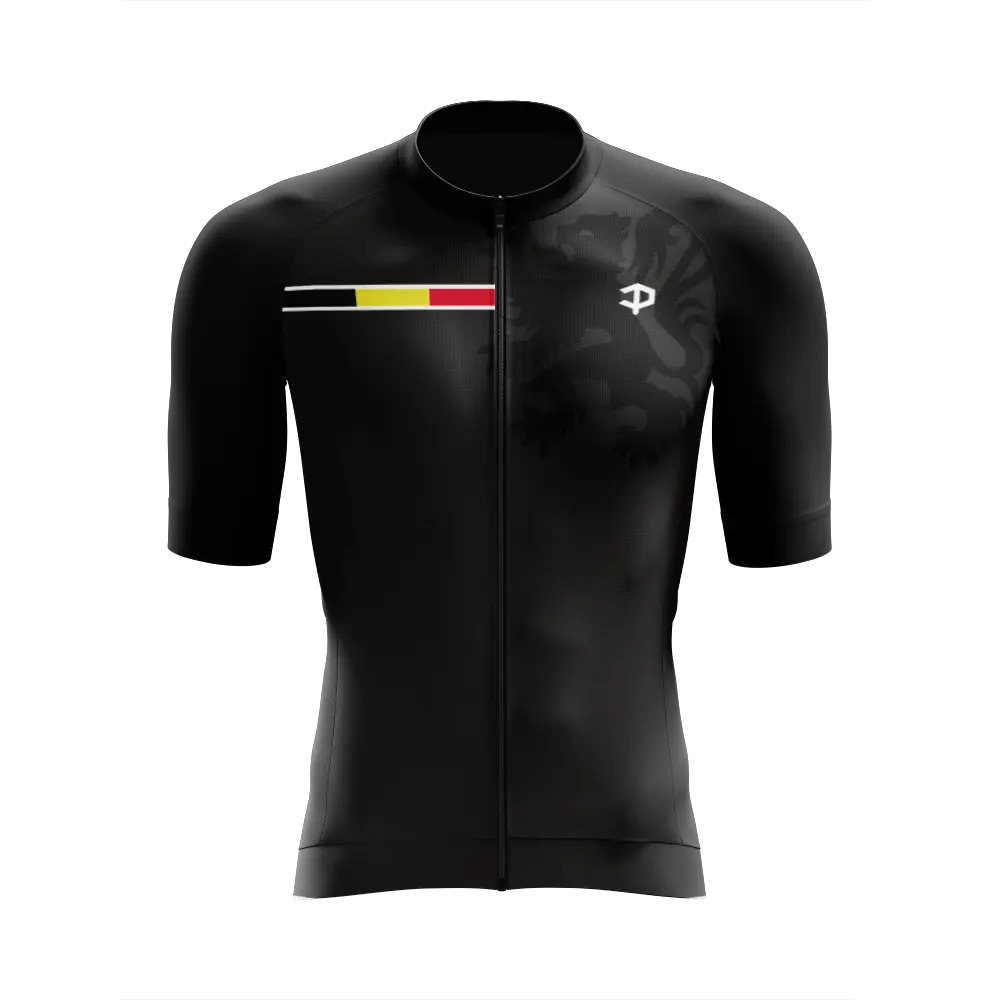 Men's Belgium Short Sleeve Cycling Jersey