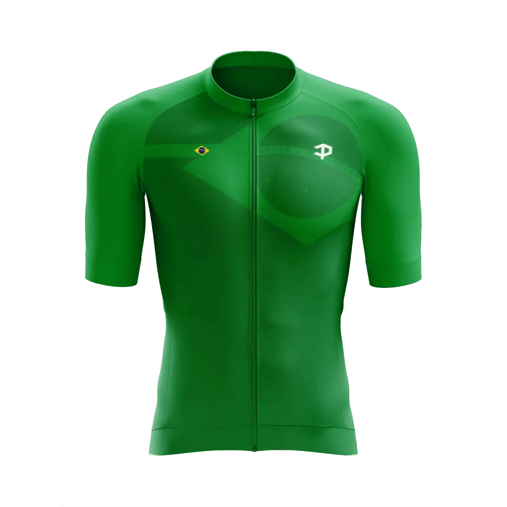 Men's Brazil Short Sleeve Cycling Jersey