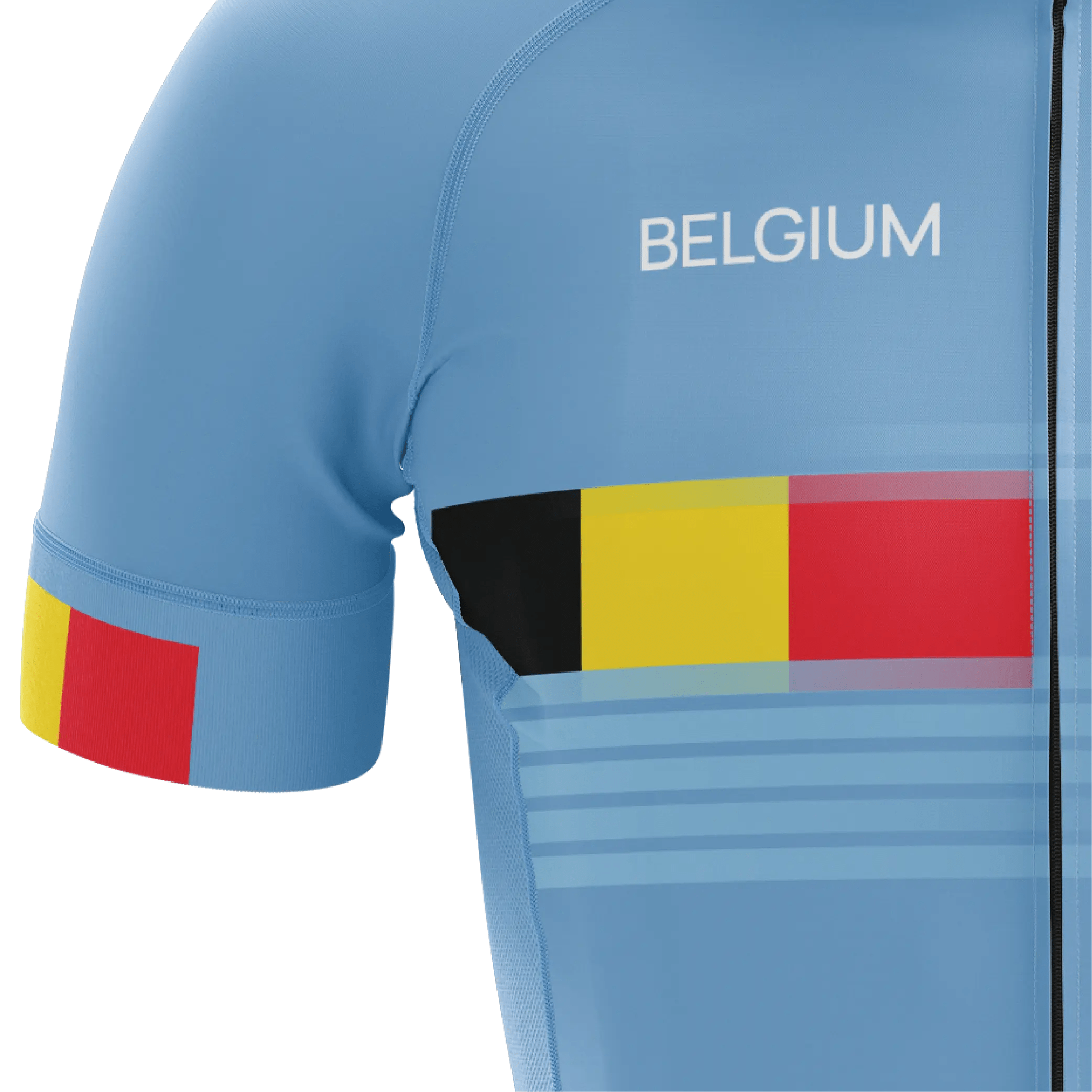 Belgium Short Sleeve Cycling Jersey