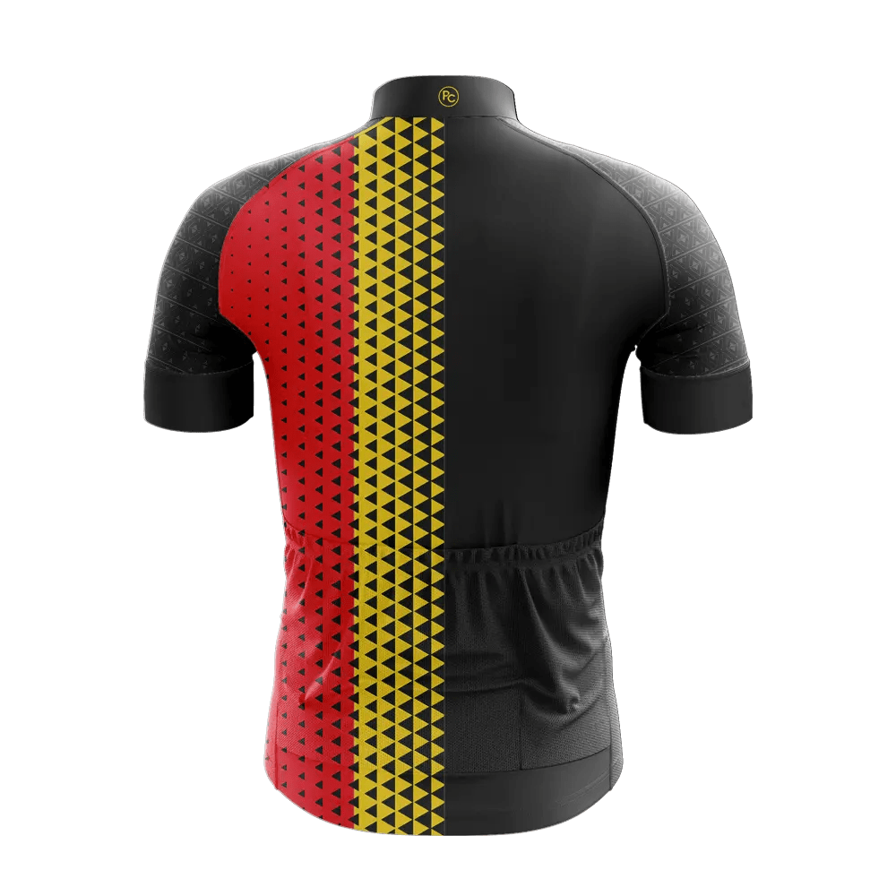 Belgium Short Sleeve Cycling Jersey