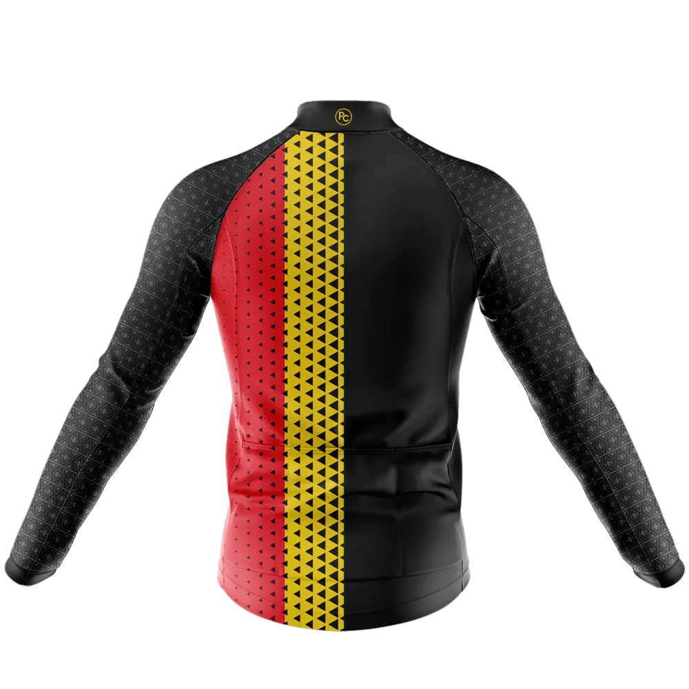 Belgium Long Sleeve Cycling Jersey