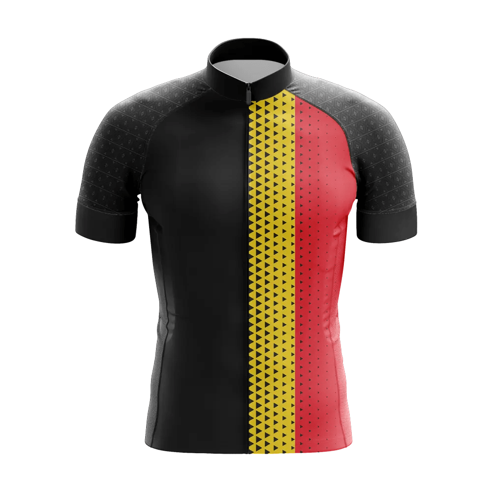 Belgium Short Sleeve Cycling Jersey