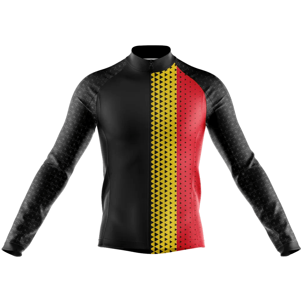 Belgium Long Sleeve Cycling Jersey