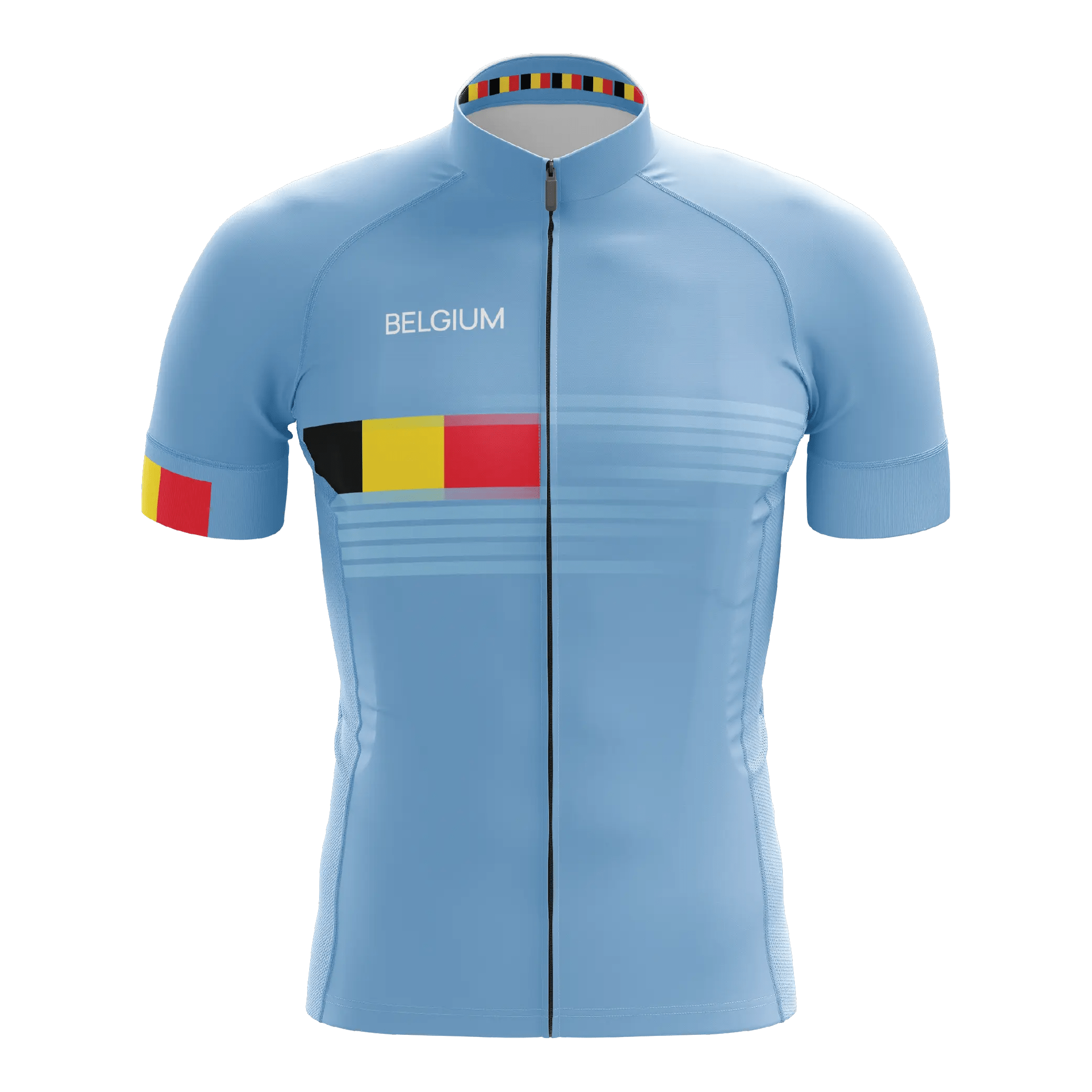 Belgium Short Sleeve Cycling Jersey