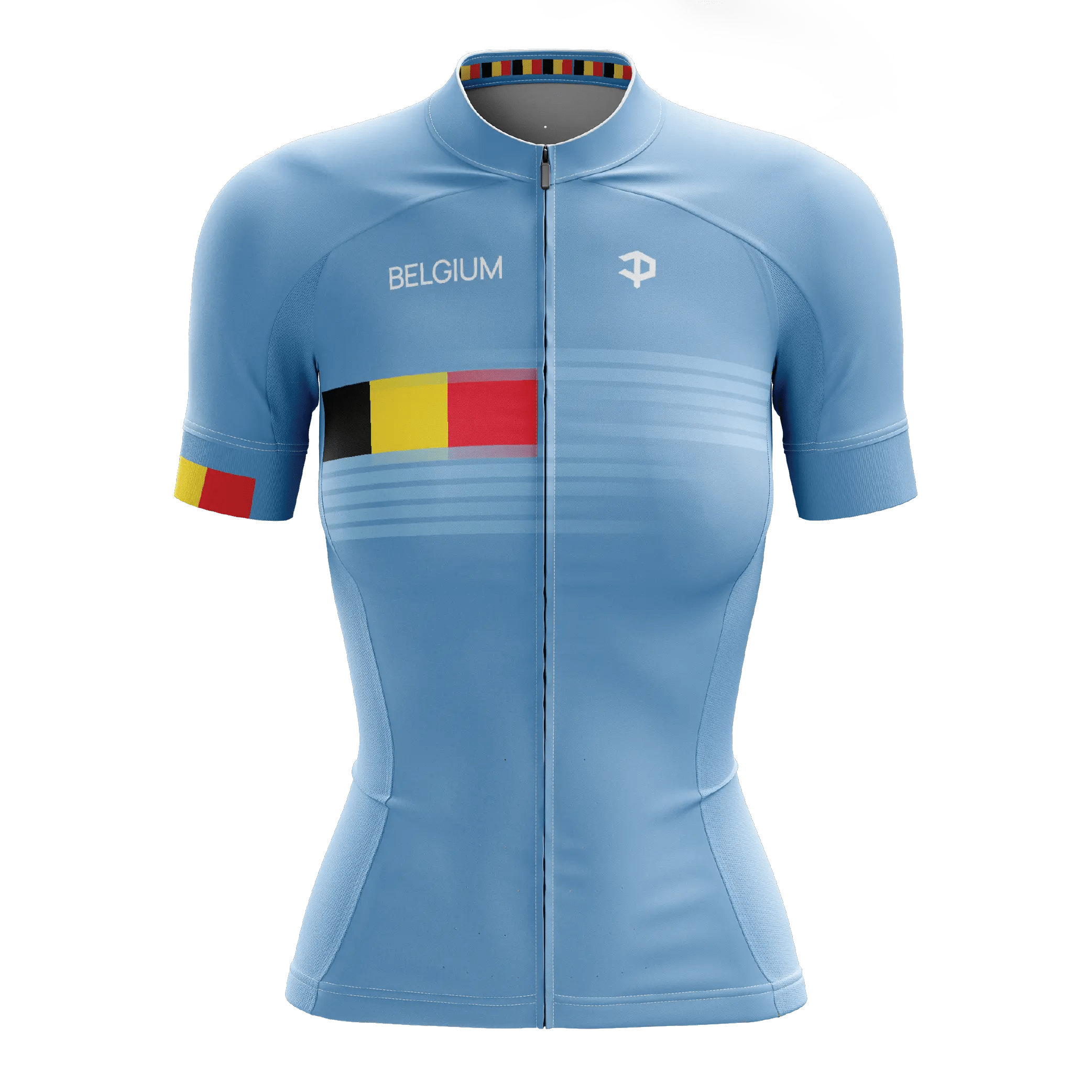 Belgium Short Sleeve Cycling Jersey